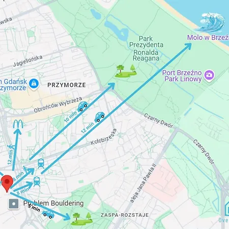 Homely With Balcony - 3 Km To Baltic Sea Διαμέρισμα